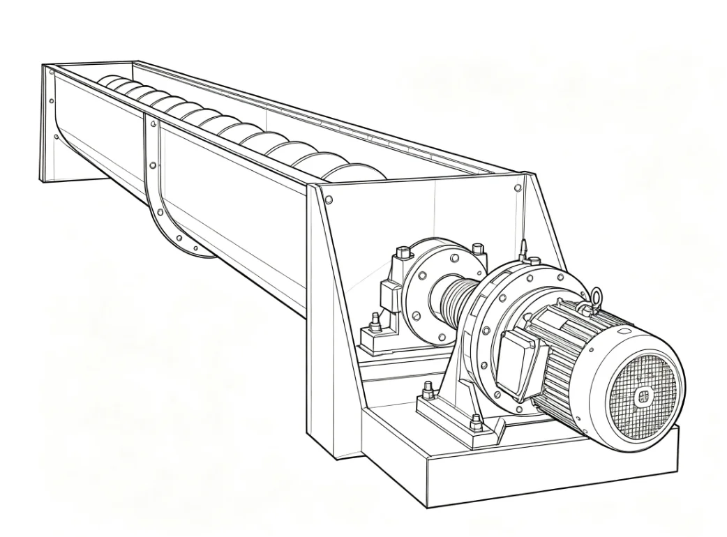 Spiral Conveyor Machine / Screw Conveyor 2