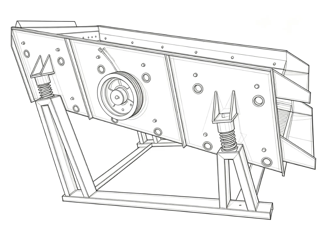 Auto Centering Vibrating Screen 2