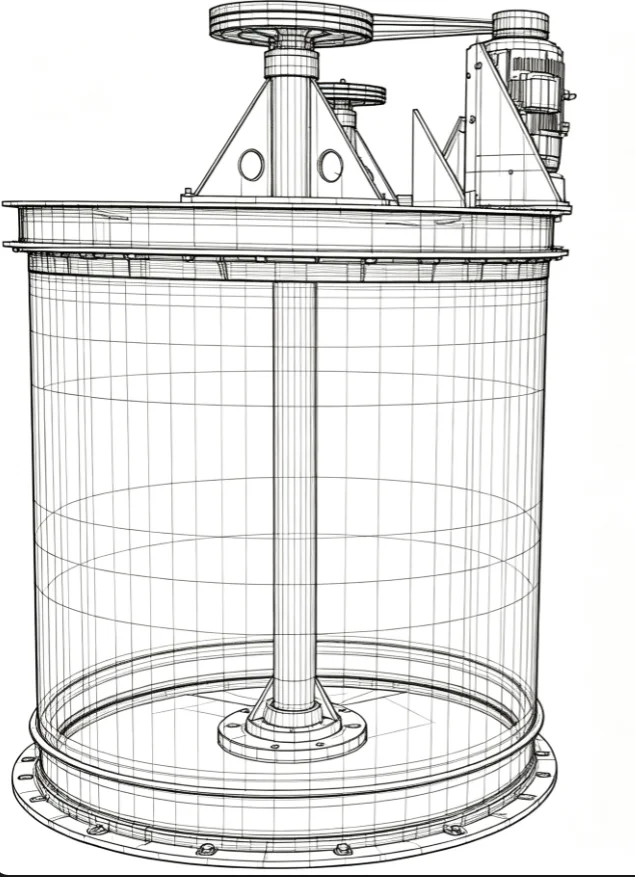 Agitation Tank for Chemical Reagent 2