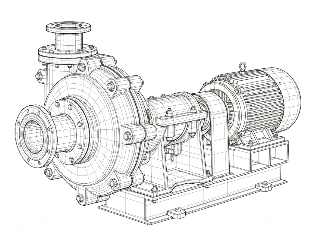 Wear-Resistant Rubber Slurry Pump 2