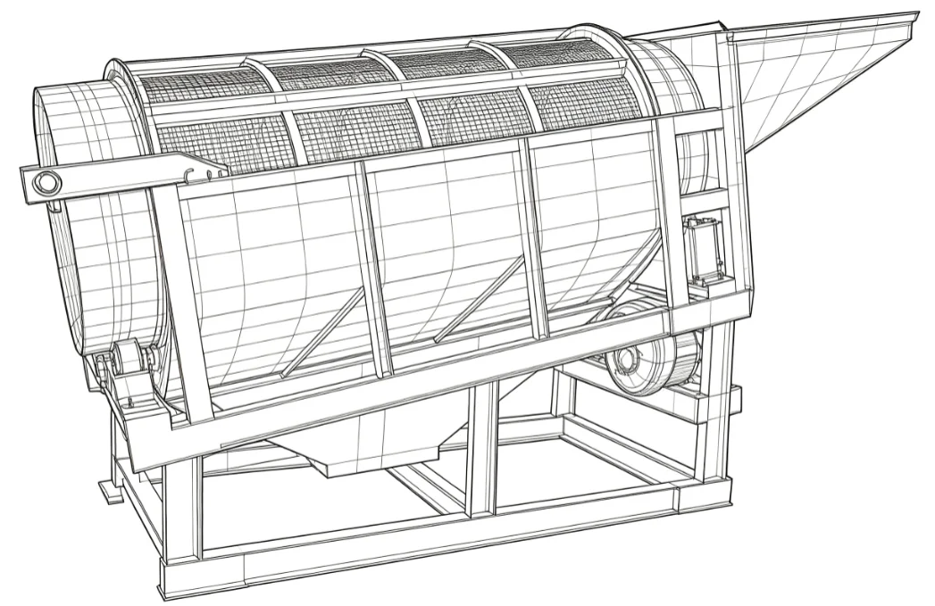 Rotary Drum Screen / Trommel Screen 2
